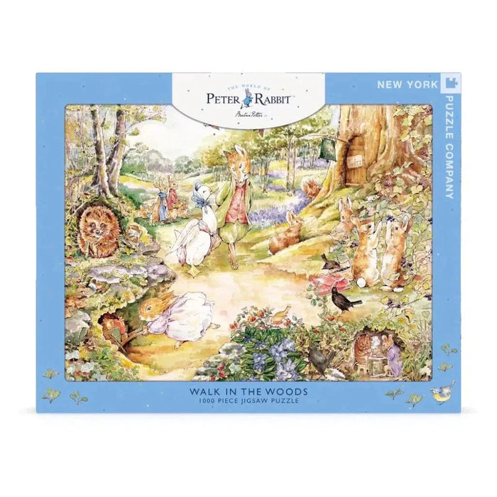 Walk in the Woods Peter Rabbit 1000 Piece Jigsaw Puzzle NYPC - for just $24.99! 