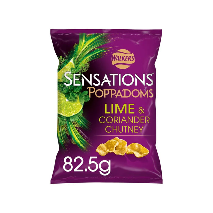 Walkers Poppadoms Lime & Coriander (United Kingdom) - Premium  - Just $5.49! Shop now at Retro Gaming of Denver