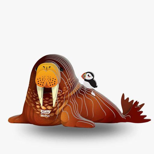 Walrus 3D Cardboard Model Kit Eugy - for just $11.99! 