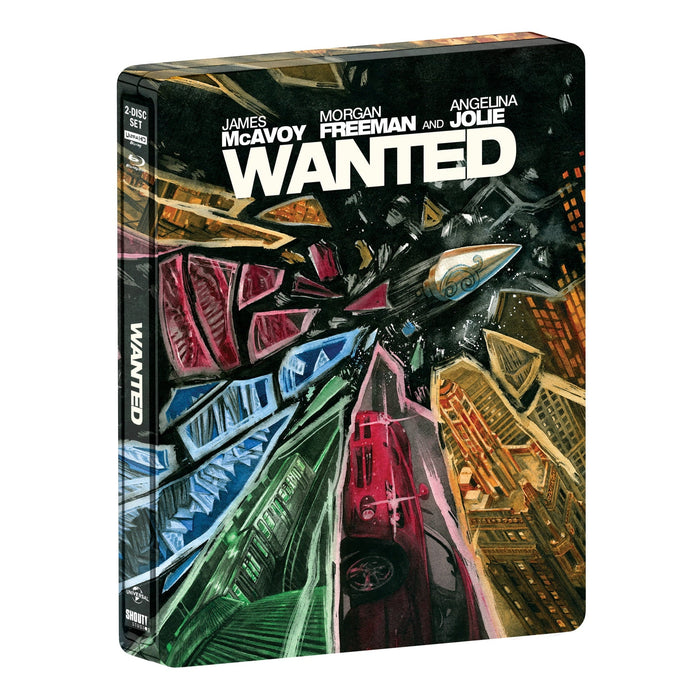 Wanted - Steelbook [4K Ultra HD + Blu-ray] - for just $43.99! 