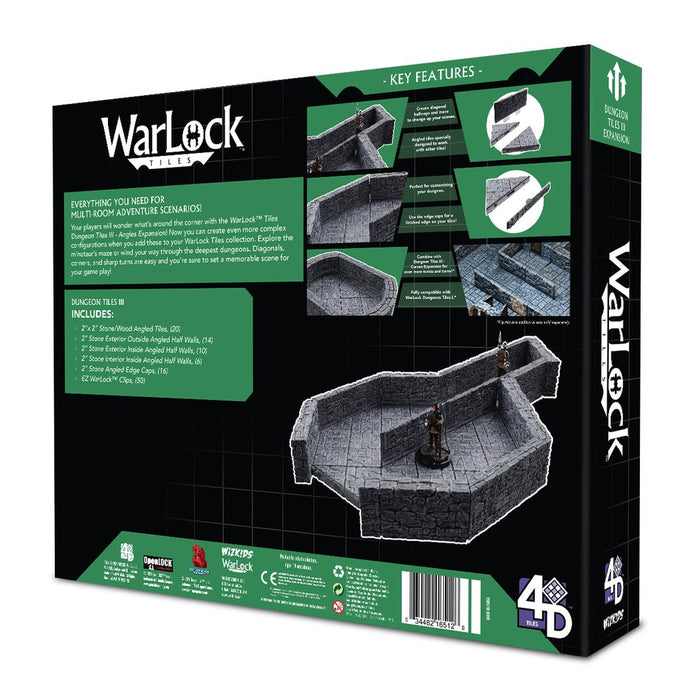 WarLock Tiles:  Dungeon Tiles III - Angles Expansion - for just $79.99! 
