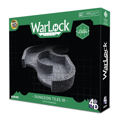 WarLock Tiles:  Dungeon Tiles III - Curves Expansion - for just $79.99! 