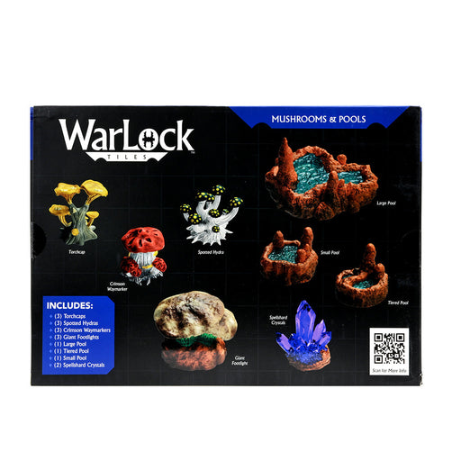 WarLock Tiles: Accessory - Mushrooms & Pools - for just $49.99! 