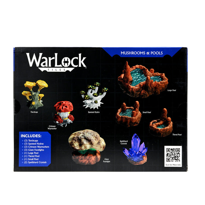 WarLock Tiles: Accessory - Mushrooms & Pools - for just $49.99! 