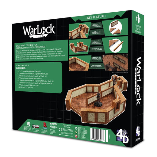 WarLock Tiles: Town & Village III - Angles Expansion - for just $79.99! 