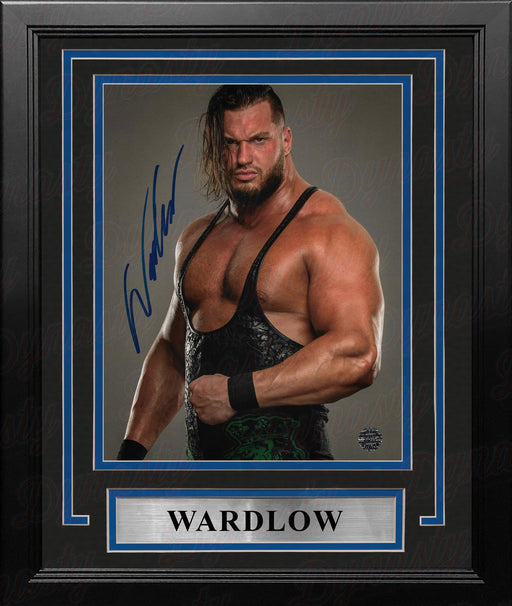Wardlow Studio Pose Autographed AEW Wrestling 8" x 10" Framed Photo - for just $39! 