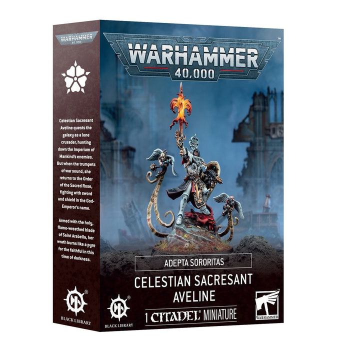 Warhammer 40K: Adepta Sororitas - Celestian Sacresant Aveline - for just $45! 