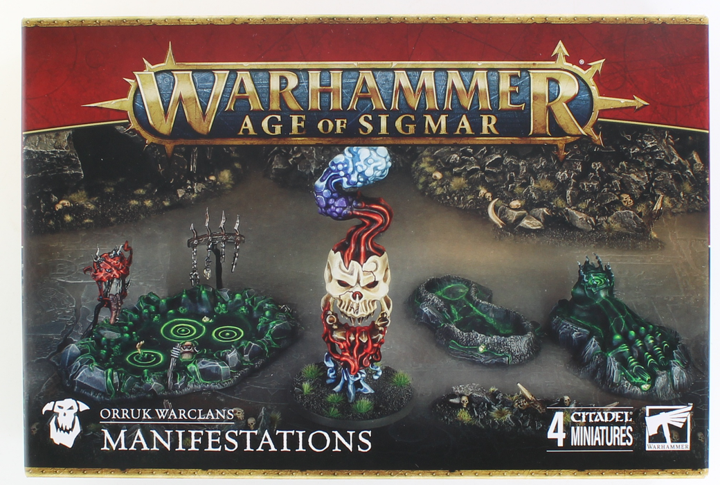 Warhammer: Age of Sigmar - Orruk Warclans - Manifestations - for just $60! 