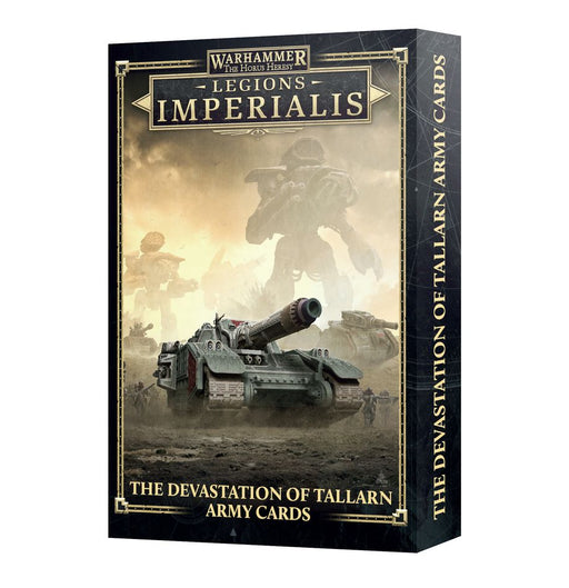 Warhammer Legions Imperialis: Devastation of Tallarn Army Cards - for just $28! 