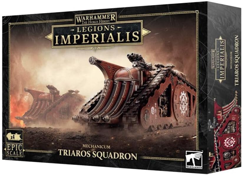 Warhammer Legions Imperialis: Mechanicum Triaros Squadron - for just $53! 