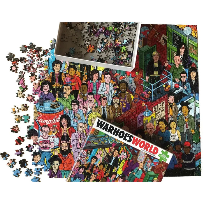 Warhol's World 1000 Piece Jigsaw Puzzle Dokument - for just $24.99! 