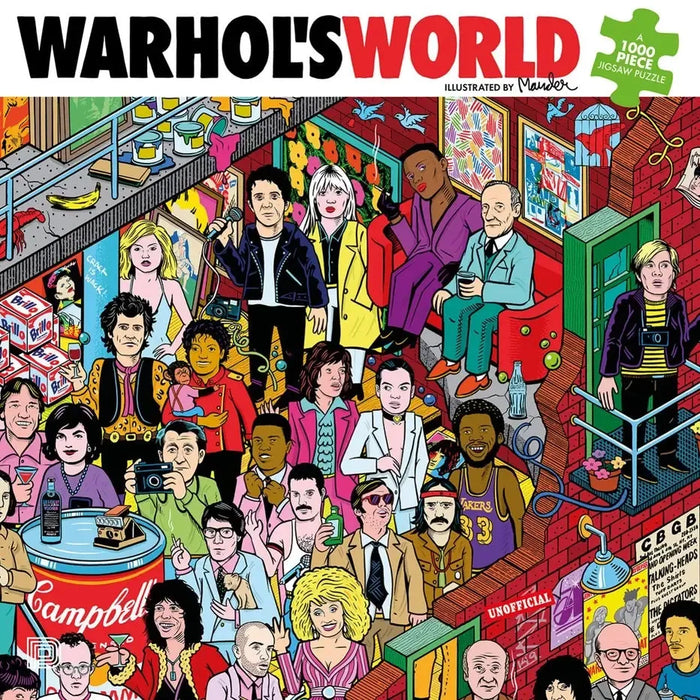 Warhol's World 1000 Piece Jigsaw Puzzle Dokument - for just $24.99! 