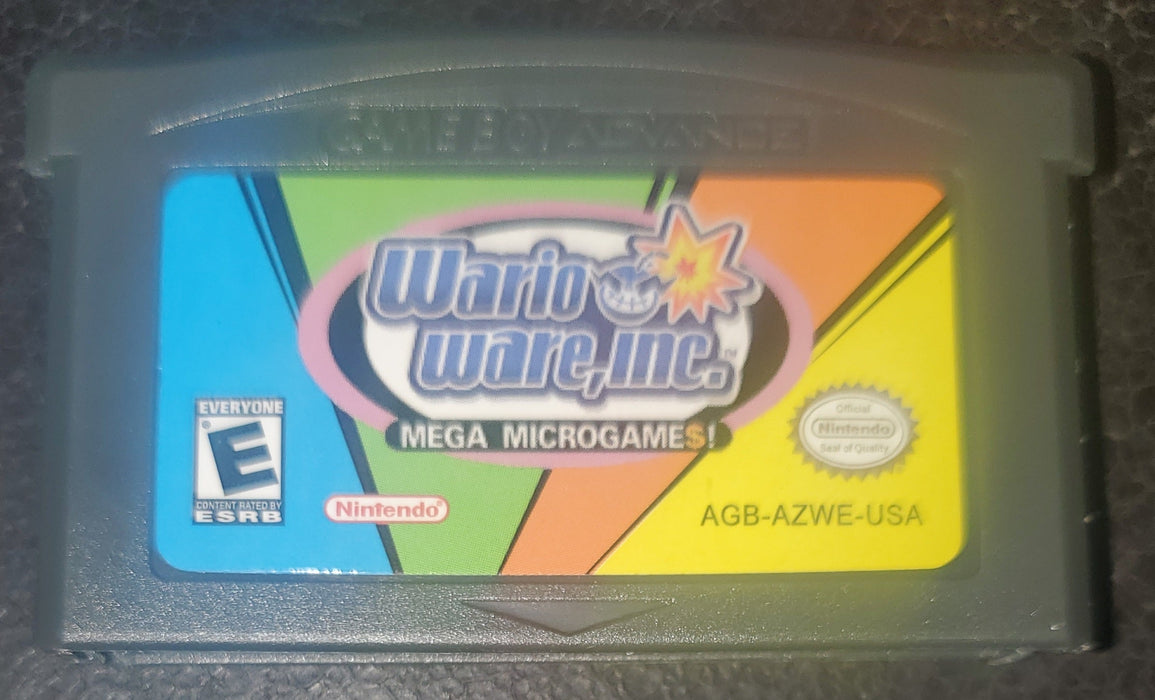 Wario Ware Inc Mega Microgame$ GBA Video Game Boy Advance 2003 - for just $12.50! 