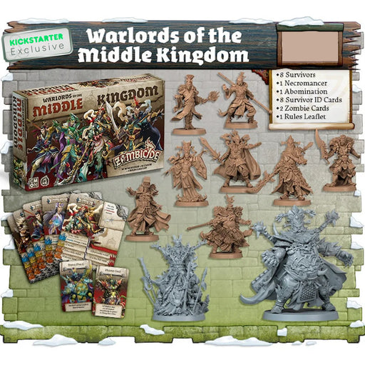 Zombicide: White Death Warlords of the Middle Kingdom - Kickstarter Exclusive - for just $41.99! 