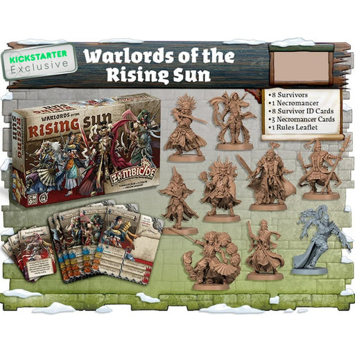 Zombicide: White Death Warlords of the Rising Sun - Kickstarter Exclusive - for just $36! 