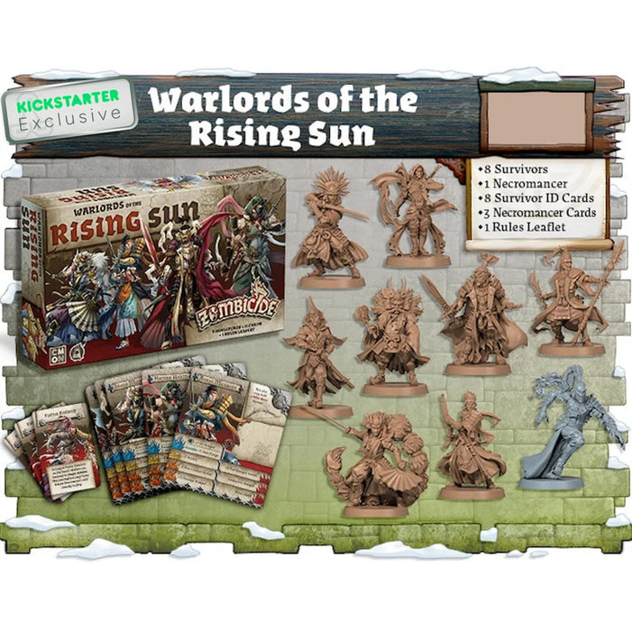 Zombicide: White Death Warlords of the Rising Sun - Kickstarter Exclusive - for just $36! 