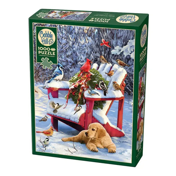 Warm Winter's Day 1000 Piece Jigsaw Puzzle Cobble Hill - for just $20.99! 