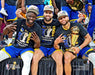 Draymond Green, Klay Thompson, & Steph Curry Golden State Warriors 2022 NBA Champions 8" x 10" Photo - for just $9.99! 