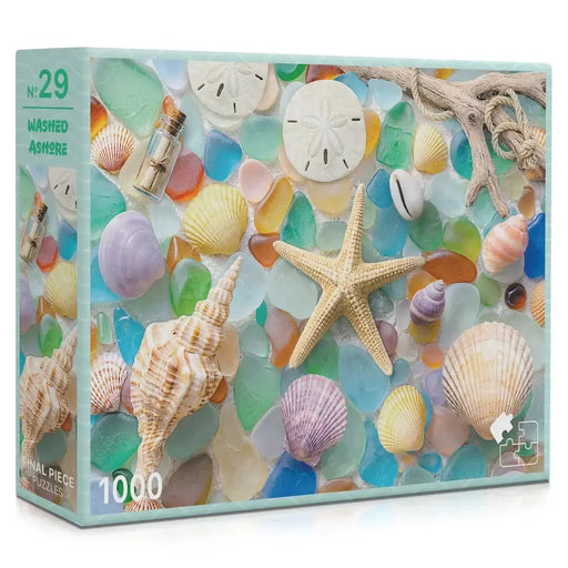 Washed Ashore 1000 Piece Jigsaw Puzzle Final Piece - for just $19.99! 