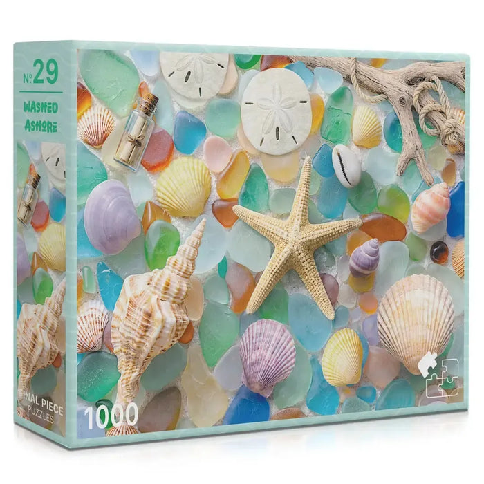 Washed Ashore 1000 Piece Jigsaw Puzzle Final Piece - for just $19.99! 