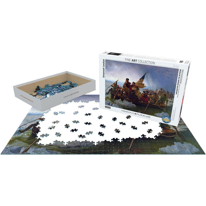 Washington Crossing the Delaware 1000 Piece Jigsaw Puzzle Eurographics - for just $21.99! 