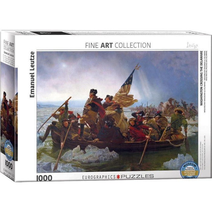 Washington Crossing the Delaware 1000 Piece Jigsaw Puzzle Eurographics - for just $21.99! 