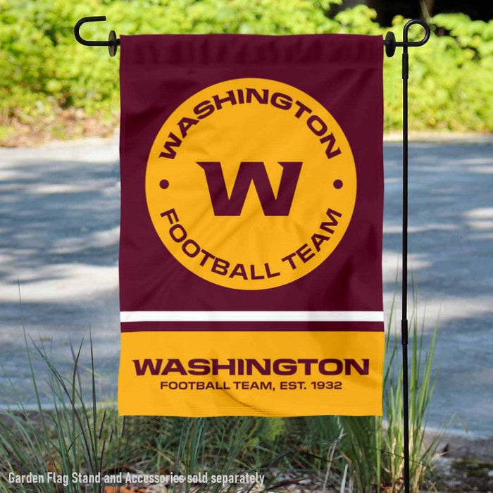 Washington Football Team Slogan Double Sided Garden Flag - for just $12.99! 