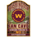 Washington Football Team Fan Cave 11" x 17" Wood Sign - for just $29.99! 