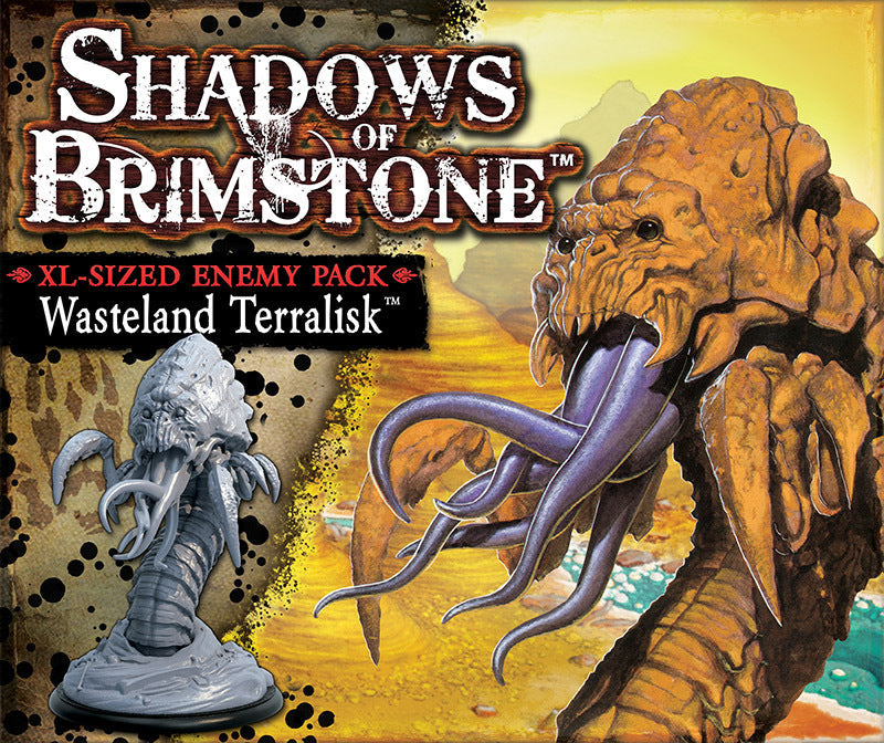 Shadows of Brimstone: Wasteland Terralisk XL Enemy Pack - for just $29.95! 