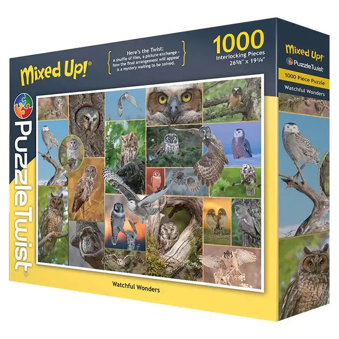 Watchful Wonders "Mixed Up" 1000 Piece Jigsaw Puzzle PuzzleTwist - for just $25.99! 