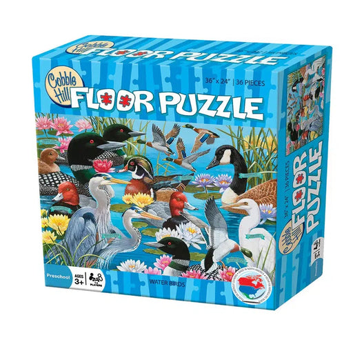 Water Birds 36 Piece Floor Jigsaw Puzzle Cobble Hill - for just $19.99! 