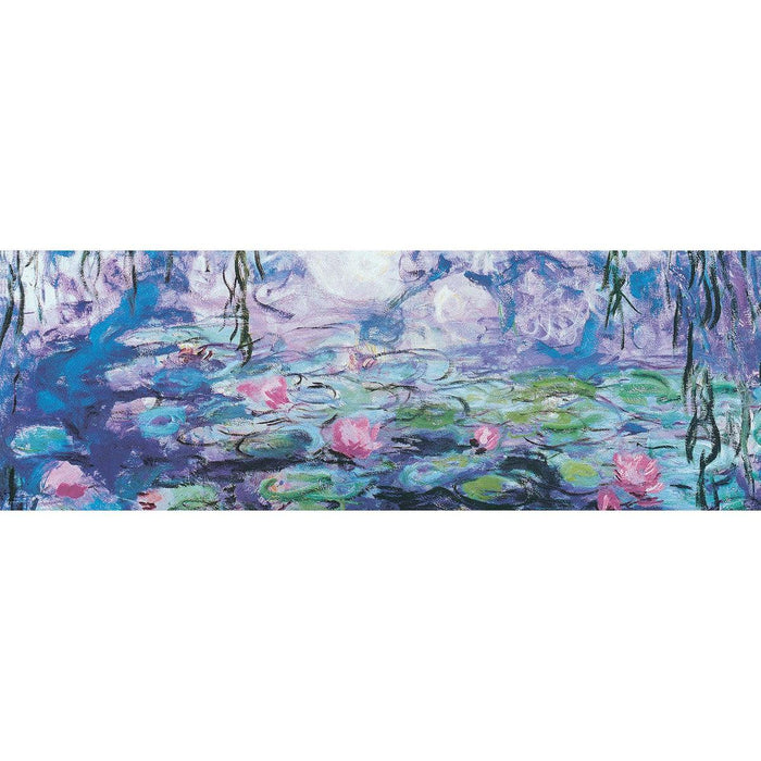 Water Lilies 1000 Piece Panoramic Jigsaw Puzzle Eurographics - for just $19.99! 