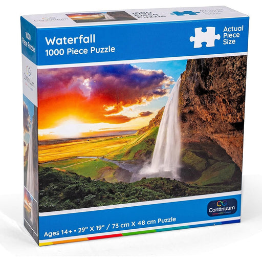 Waterfall 1000 Piece Jigsaw Puzzle Continuum - for just $14.99! 