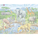 Watering Hole on the African Savannah 65 Piece Tray Jigsaw Puzzle Larsen - for just $11.99! 