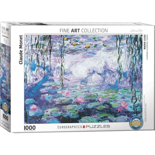 Waterlilies 1000 Piece Jigsaw Puzzle Eurographics - for just $19.99! 