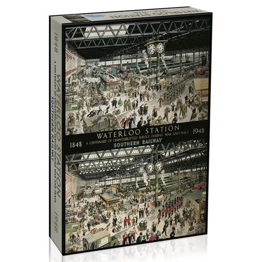 Waterloo Station 1848 - 1948 1000 Piece Jigsaw Puzzle Gibsons - for just $24.99! 