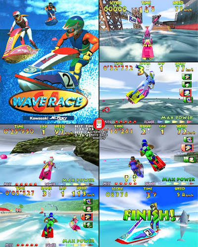 Wave Race N64 Nintendo 64 Video Game Cartridge 1996 - for just $25.99! 