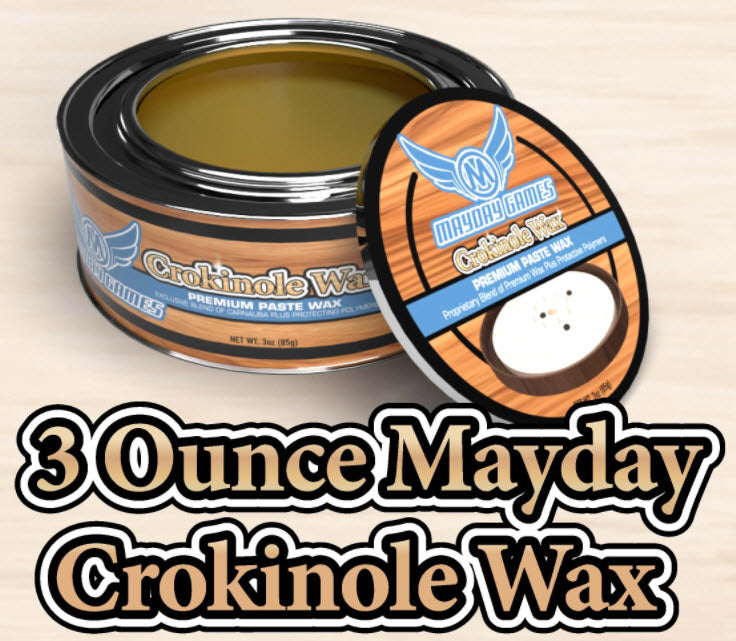 Mayday Games Crokinole Wax (3-ounce tin) - for just $5.95! 