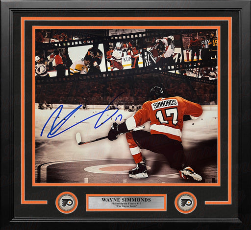 Wayne Simmonds Philadelphia Flyers Autographed 16" x 20" Framed Collage Hockey Photo - for just $129.99! 
