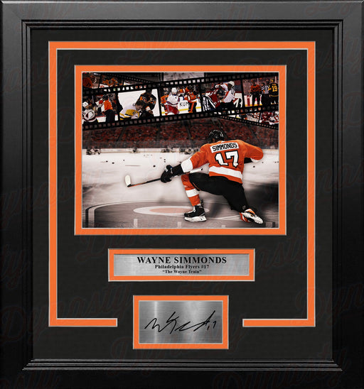 Wayne Simmonds Philadelphia Flyers 8" x 10" Framed Collage Hockey Photo with Engraved Autograph - for just $79.99! 
