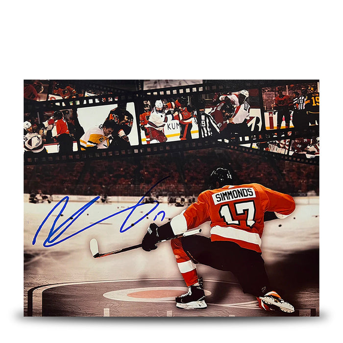 Wayne Simmonds Philadelphia Flyers Autographed 11" x 14" Collage Hockey Photo - for just $59.99! 
