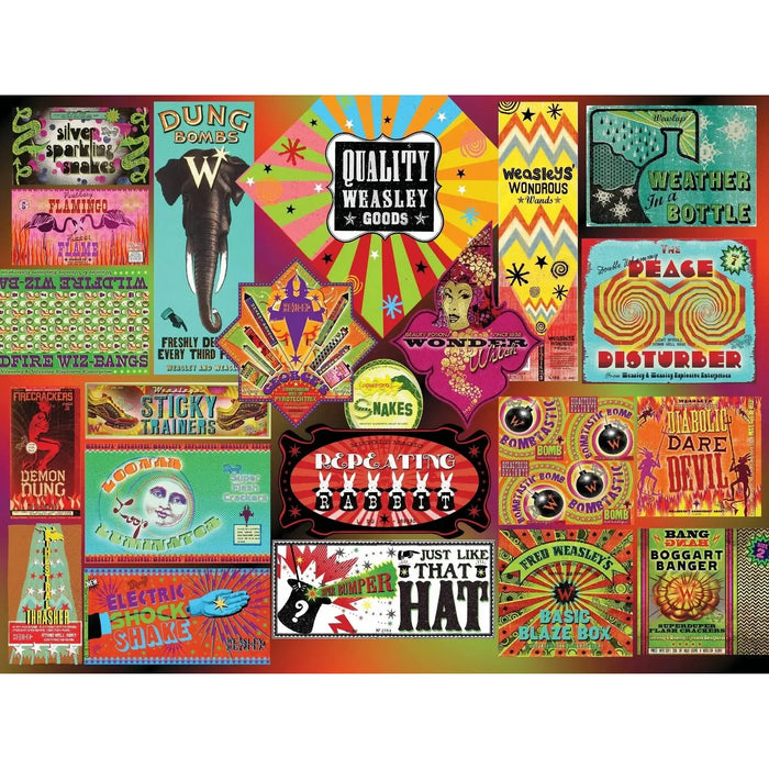 Weasleys' Wizard Wheezes Harry Potter 1000 Piece Jigsaw Puzzle NYPC - for just $28.99! 