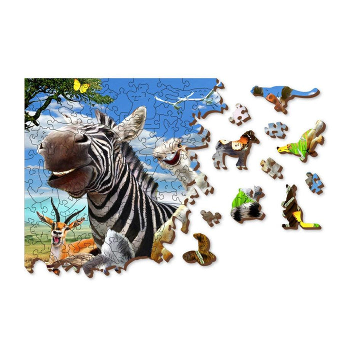 Welcome to Africa 300 Piece Wood Jigsaw Puzzle Wooden City - for just $24.99! 
