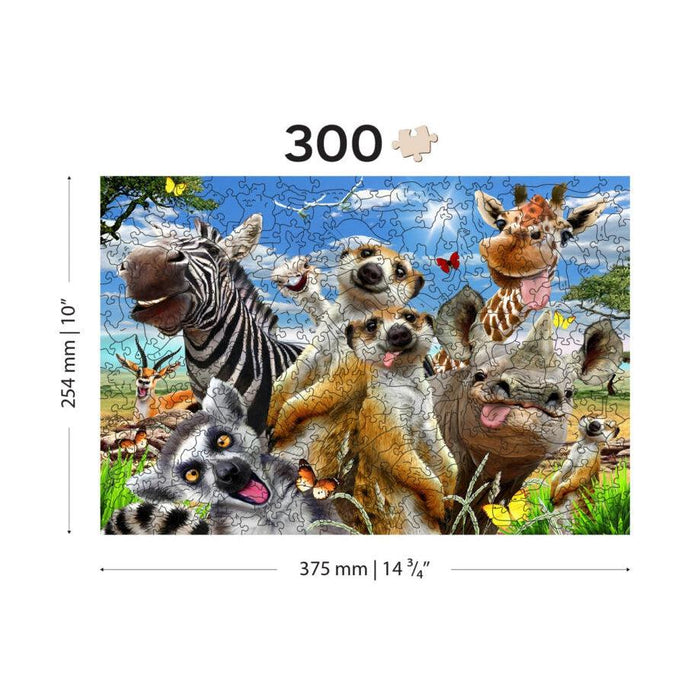 Welcome to Africa 300 Piece Wood Jigsaw Puzzle Wooden City - for just $24.99! 