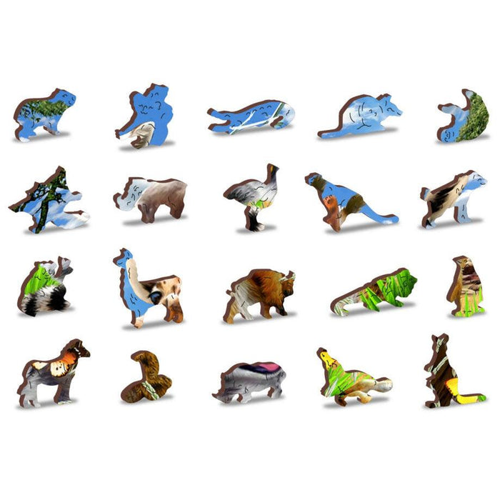 Welcome to Africa 300 Piece Wood Jigsaw Puzzle Wooden City - for just $24.99! 