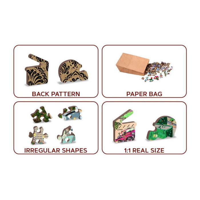 Welcome to Las Vegas 505 Piece Wood Jigsaw Puzzle Wooden City - for just $27.99! 