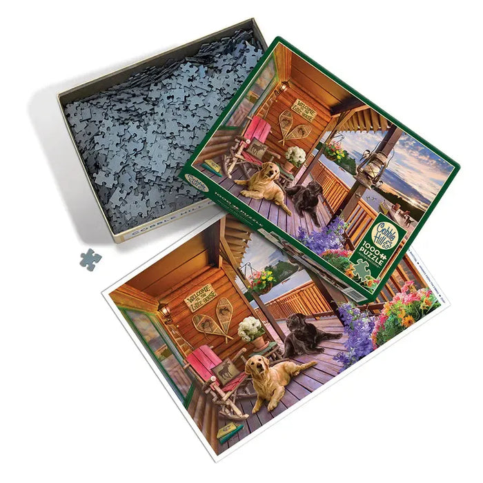 Welcome to the Lake House 1000 Piece Jigsaw Puzzle Cobble Hill - for just $19.99! 