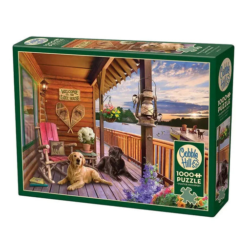 Welcome to the Lake House 1000 Piece Jigsaw Puzzle Cobble Hill - for just $19.99! 