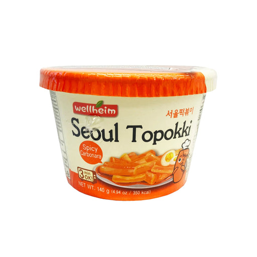 Wellheim Seoul Topokki Spicy Carbonara (Korea) - Premium  - Just $3.99! Shop now at Retro Gaming of Denver