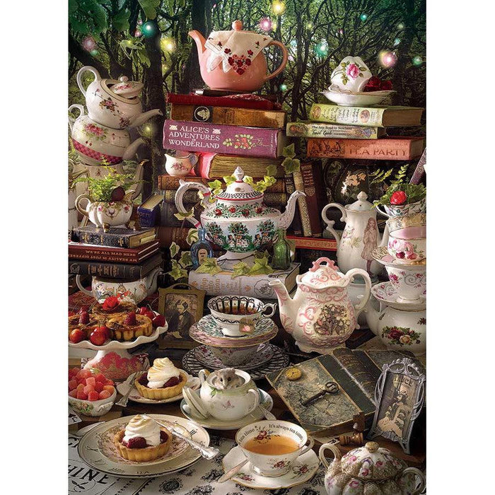 We're All Mad Here 1000 Piece Jigsaw Puzzle Cobble Hill - for just $19.99! 